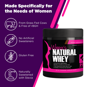 Women's Natural Whey Protein Powder - 1 lb